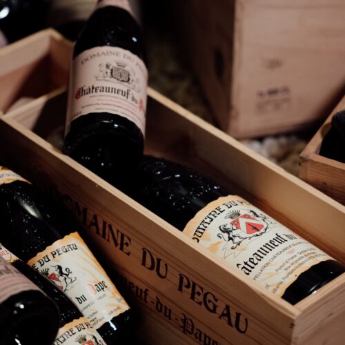 Les bouteilles Châteauneuf-du-Pape
