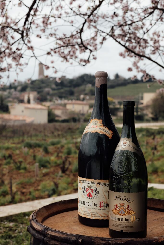 L'extérieur du Domaine Pegau