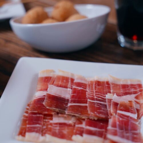 Du jambon espagnol du restaurant Don Guti
