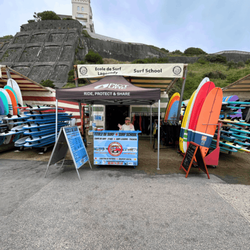 école de surf lagoondy à biarritz