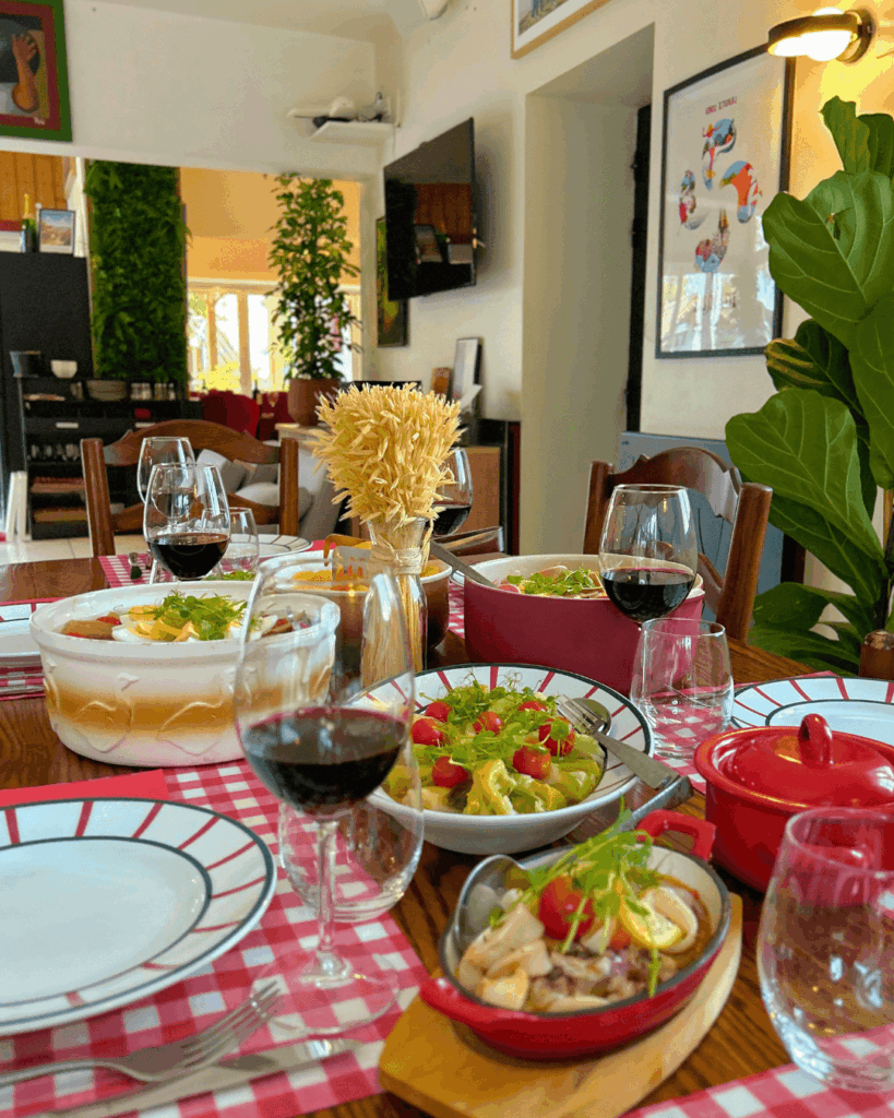 entrees du bouchon berrua à bidart