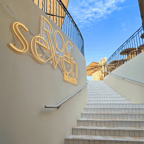 escalier du roc seven à biarritz