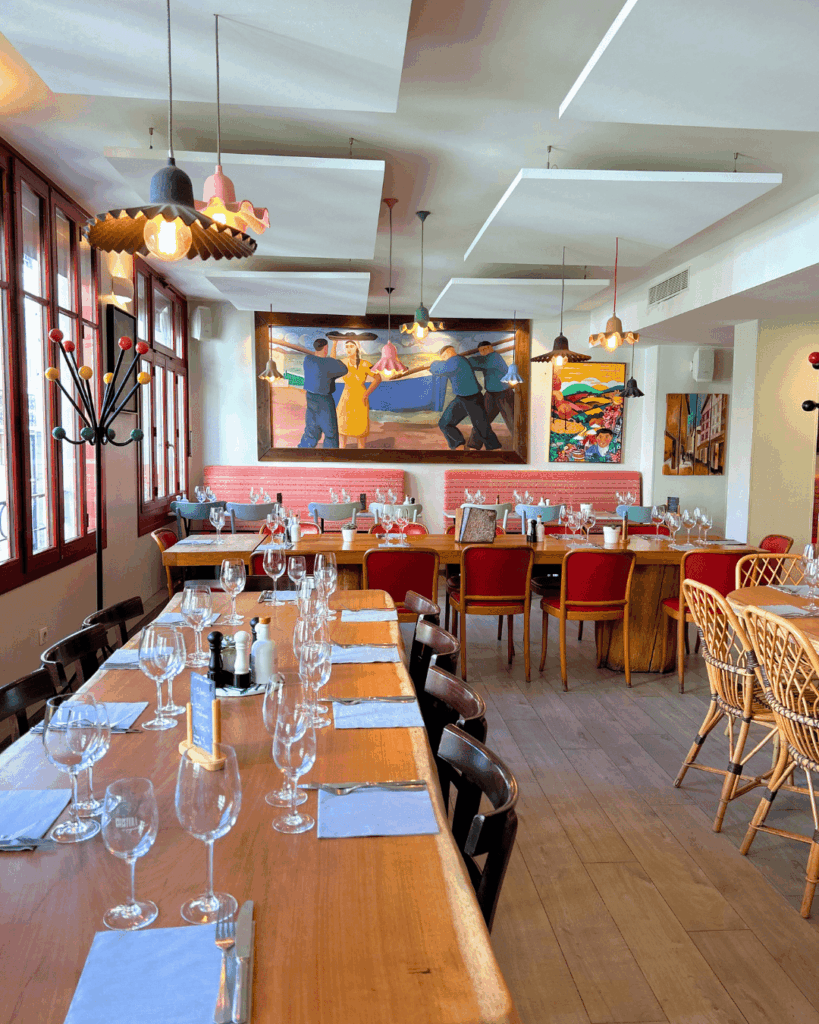 etage de chistera et coquillages à biarritz