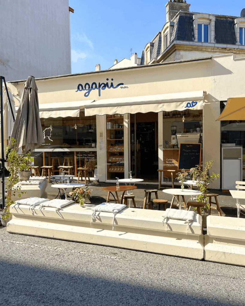 exterieur d'agapii mou à biarritz