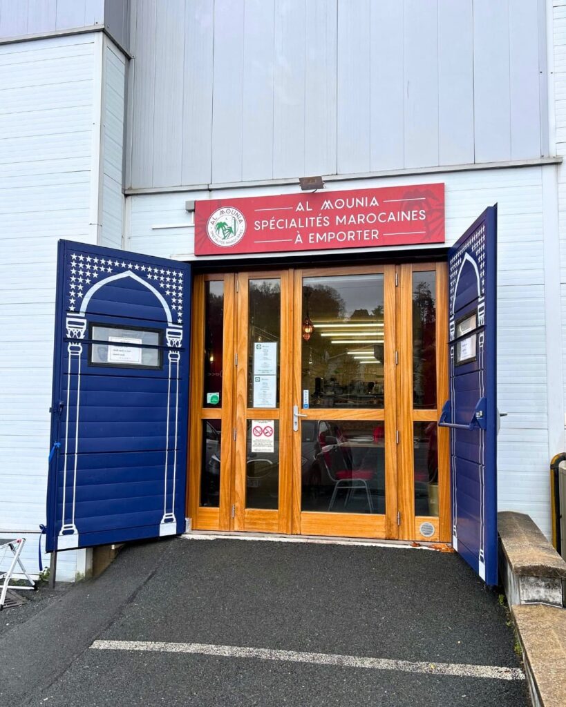 exterieur d'al mounia à biarritz