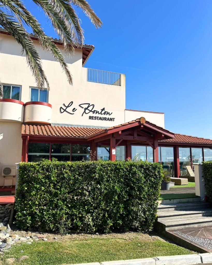 exterieur le ponton à biarritz