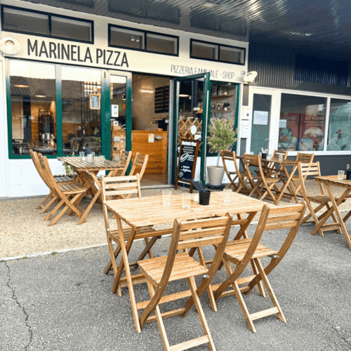 exterieur de marinela pizza à ciboure