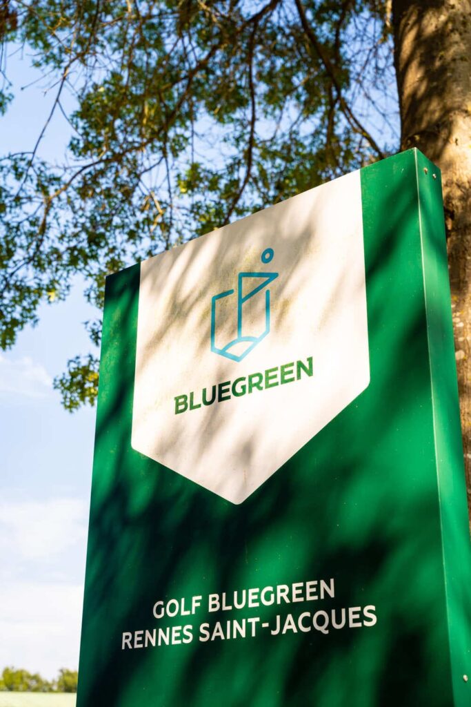 L'accueil du golf Bluegreen, à Rennes Saint-Jacques