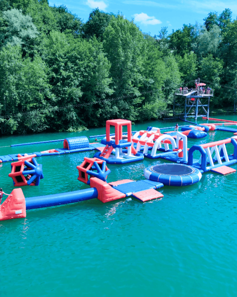 structure gonflable de base de pop à guiche