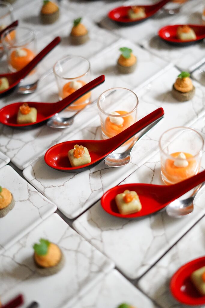 Les amuses-bouche de chez Hibiscus