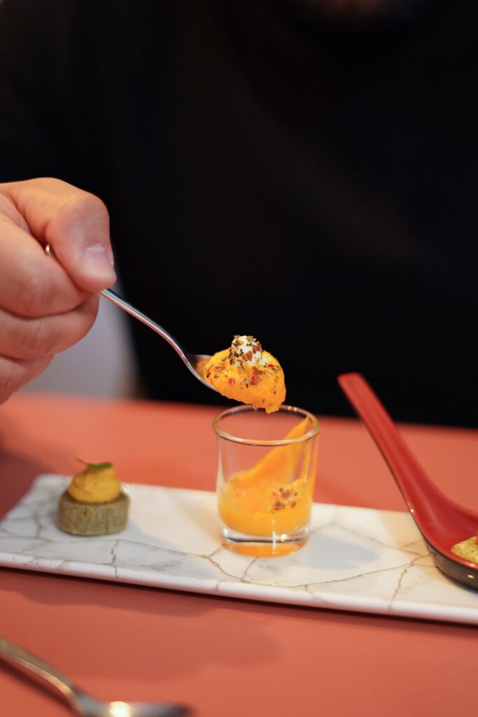 les entrées, amuse-bouche de chez l'hibiscus