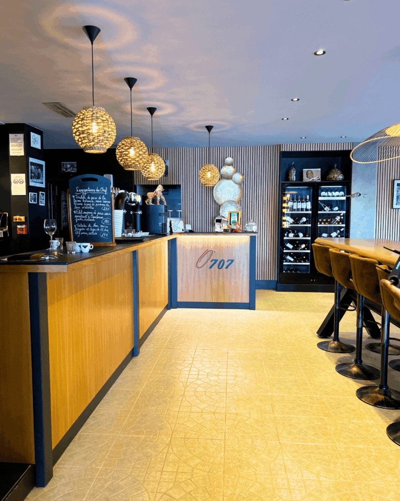 interieur d'O'707 à anglet