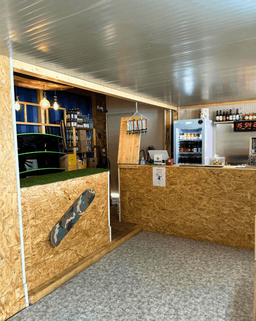 interieur d'euskadi wake park à sames