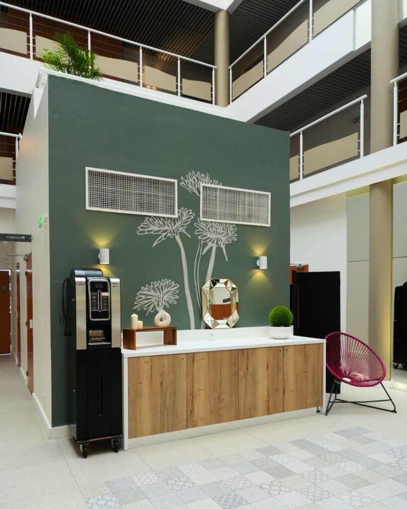 interieur de l'hotel les terrasses à anglet