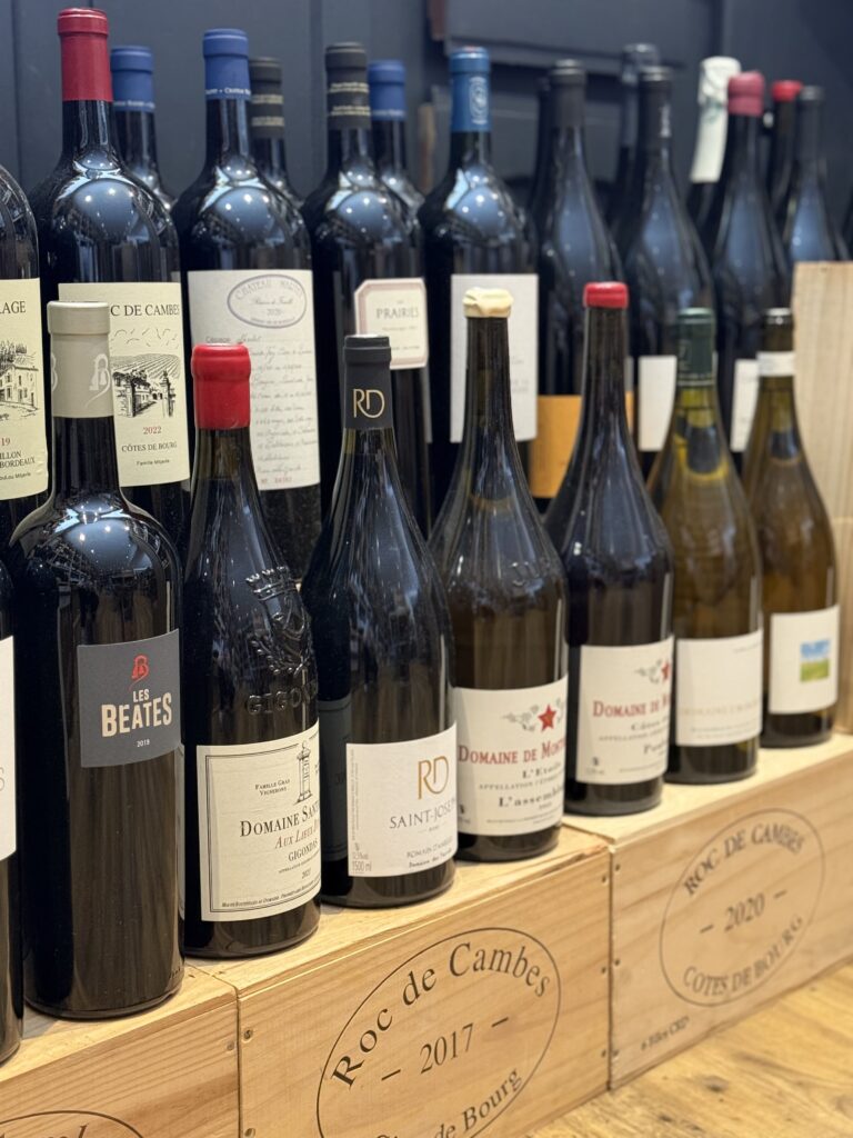 Les bouteilles de la Cave du Coin