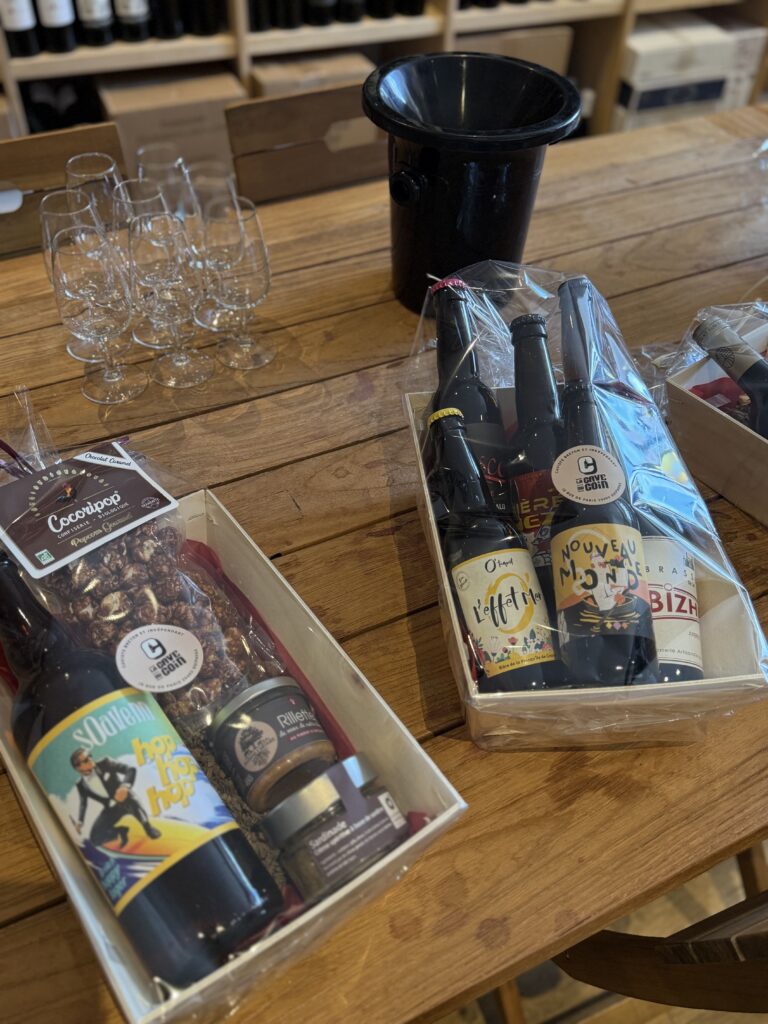 Les coffrets cadeaux de la Cave du Coin