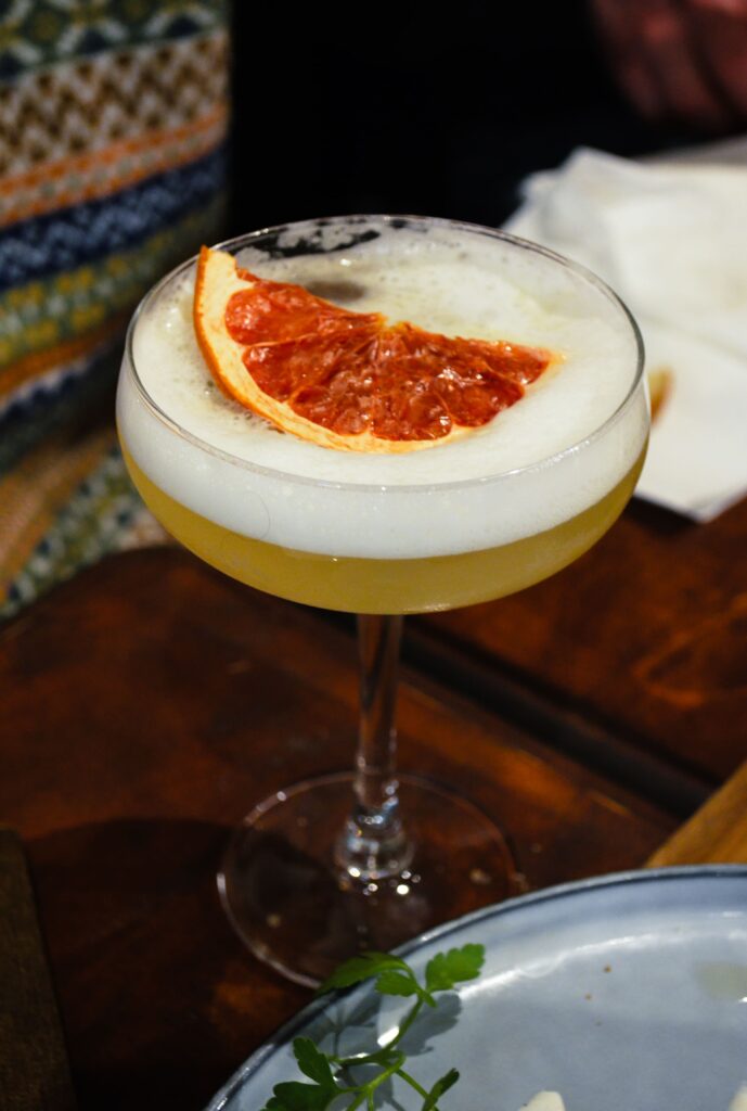 Un cocktail création du bar La Niche à Tours