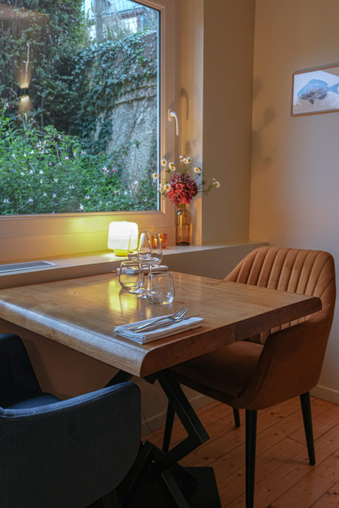 Une table de La Table de Gabin à Saint-Leonard