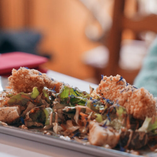 Le plat du restaurant La Ferme Saint Michel