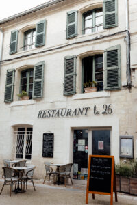 Restaurant Le 26 à Avignon