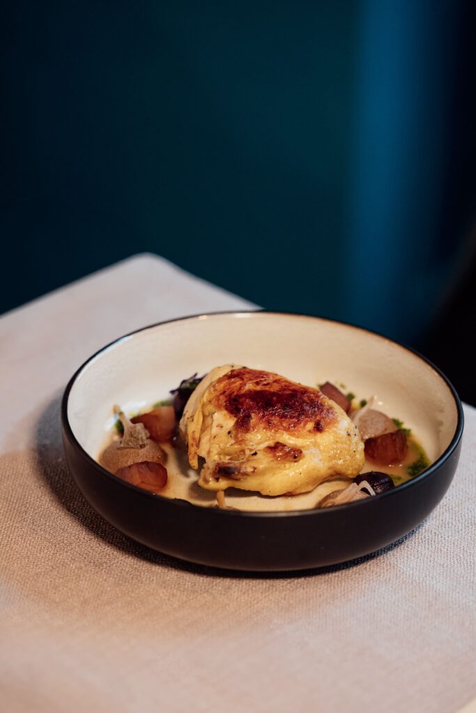 Le suprême de volaille du Restaurant Le 26 à Avignon