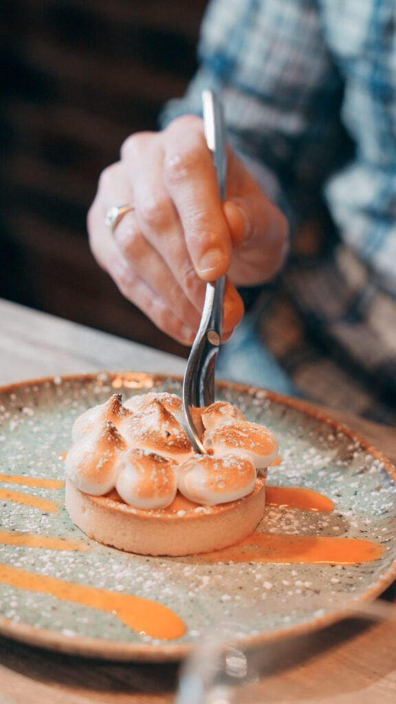 Le dessert du restaurant Le Capricorne