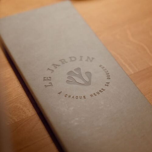 La carte du restaurant Le Jardin