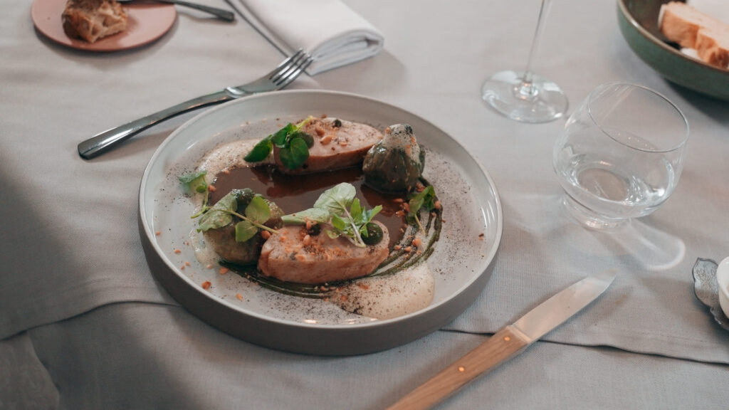 Le plat du restaurant Le Mascaret