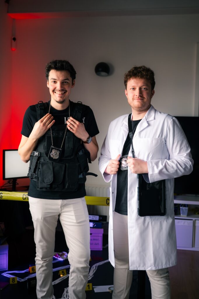 Une photo des fondateurs de Lockey Aventures