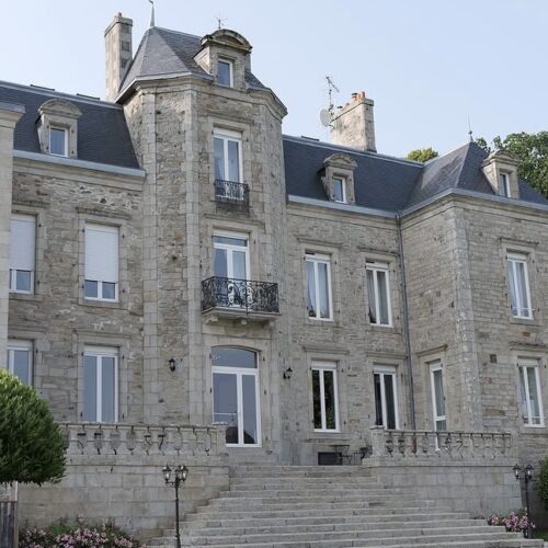 Facade du manoir de kerhuel