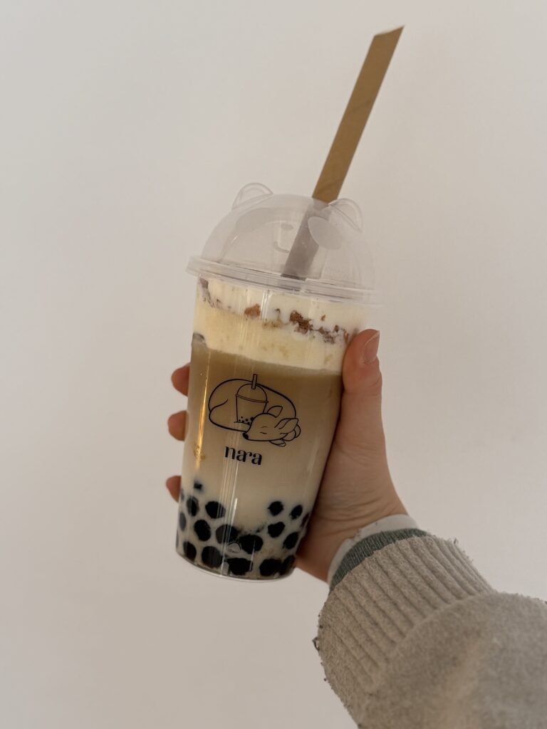 Le bubble tea de Nara Bubble Tea à Brest