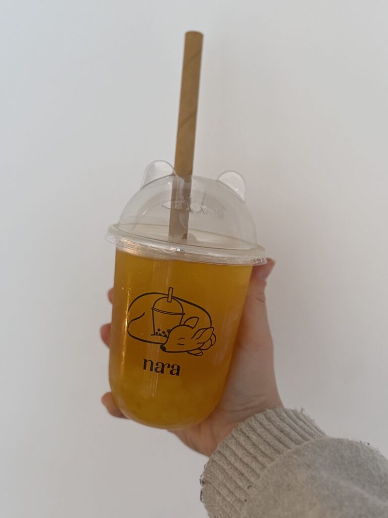 Le bubble tea de Nara Bubble Tea à Brest