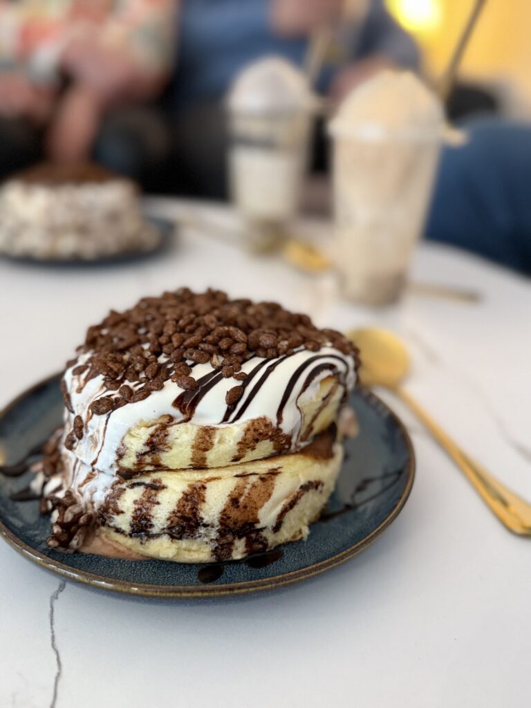 Les fluffy pancakes de Nara Bubble Tea à Brest