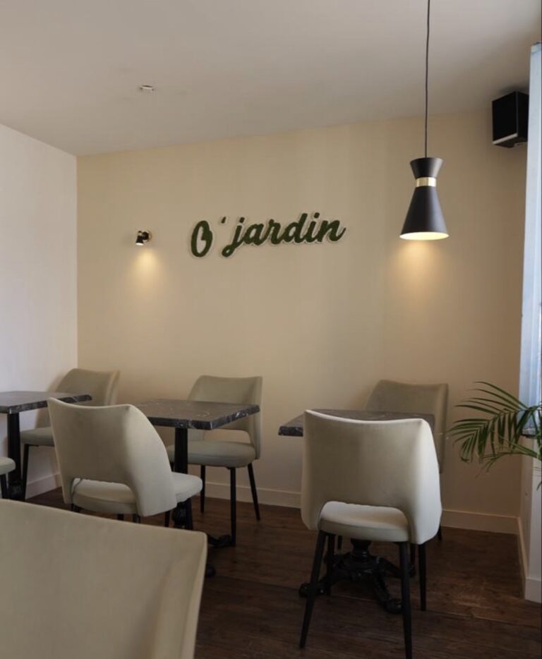 table chez o'jardin à quimper