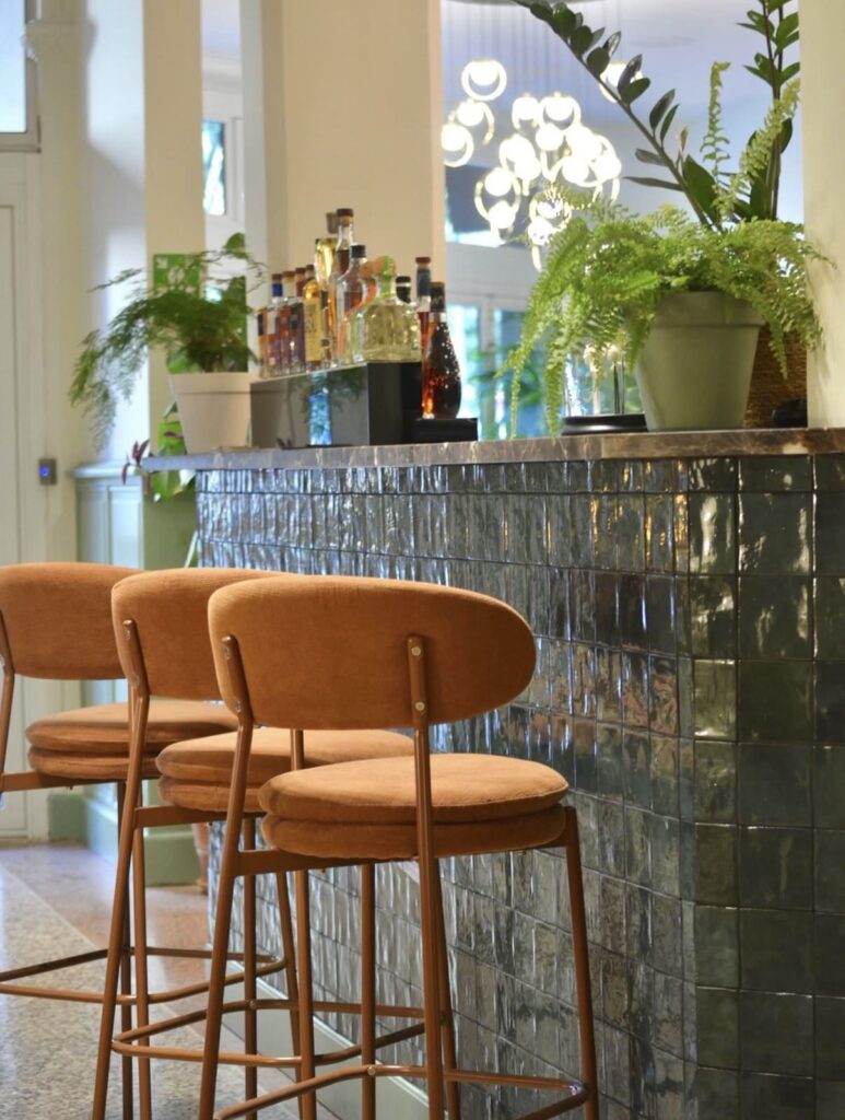 Bar du restaurant italien Otello à Carpentras