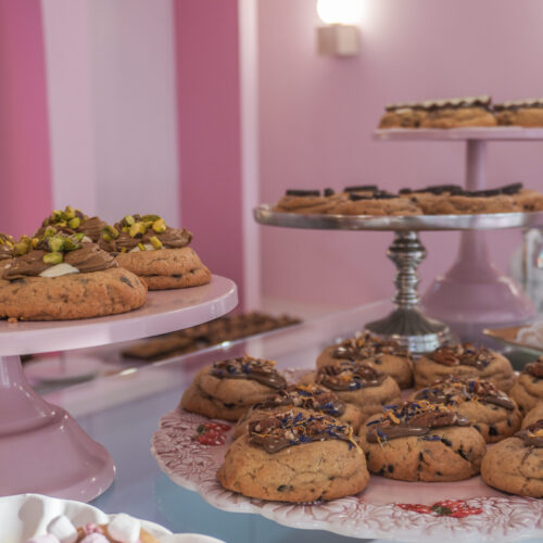 Des cookies dans la boutique de la Patisserie de Claire au Havre