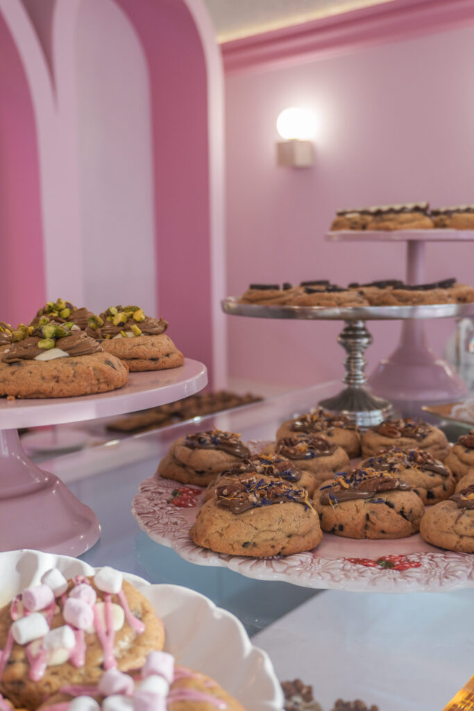 Des cookies dans la boutique de la Patisserie de Claire au Havre