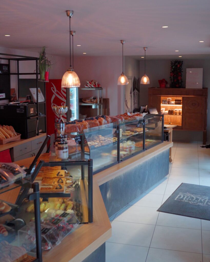 L'intérieur de Penn Ar Bread à Guipavas