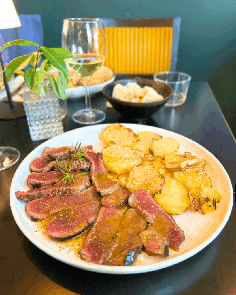 plat de chez isabella à biarritz