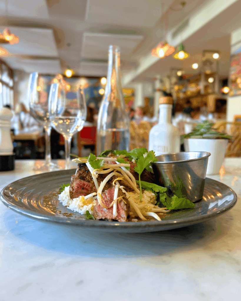 plat de chistera et coquillages à biarritz