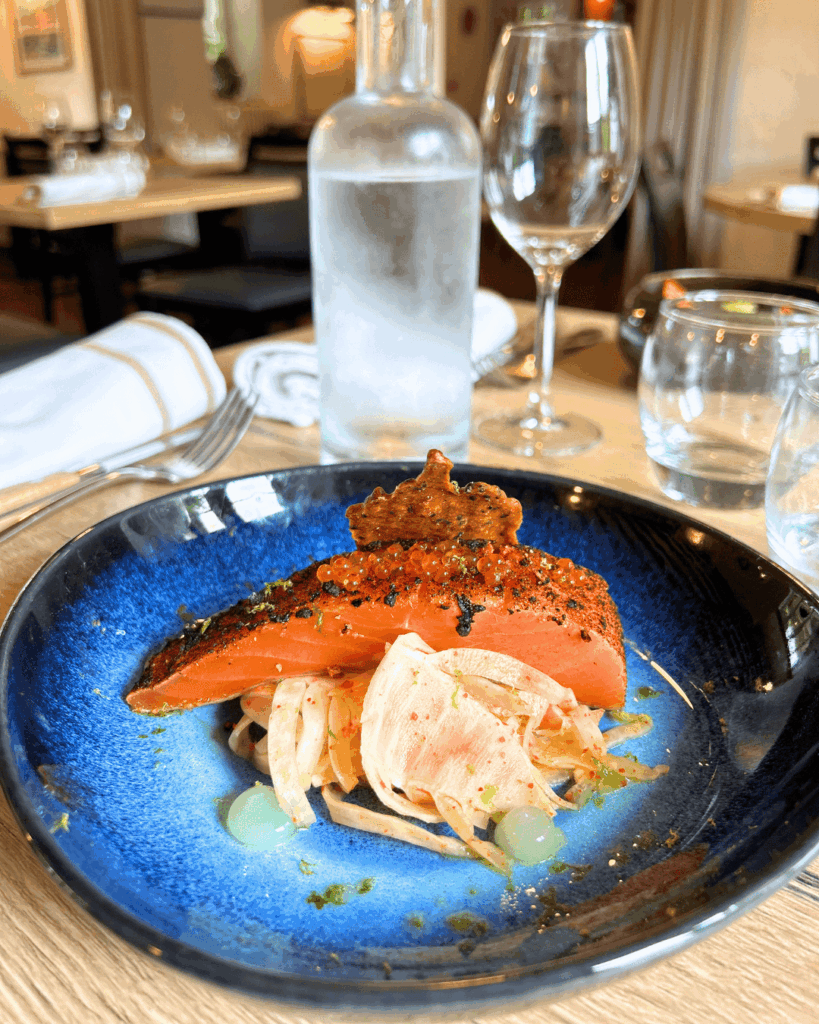 plat du restaurant du chene à itxassou