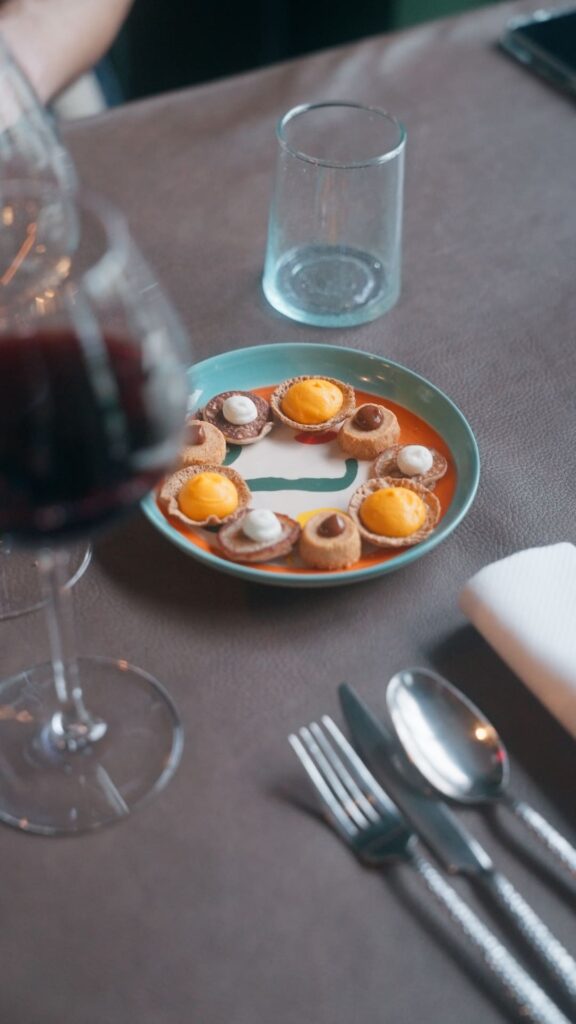 Les amuses bouche du restaurant Sème