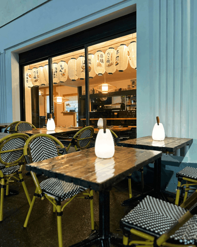 terrasse de comptoir umami à biarritz