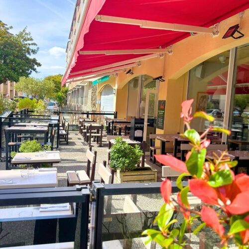 terrasse de la nonna à hendaye