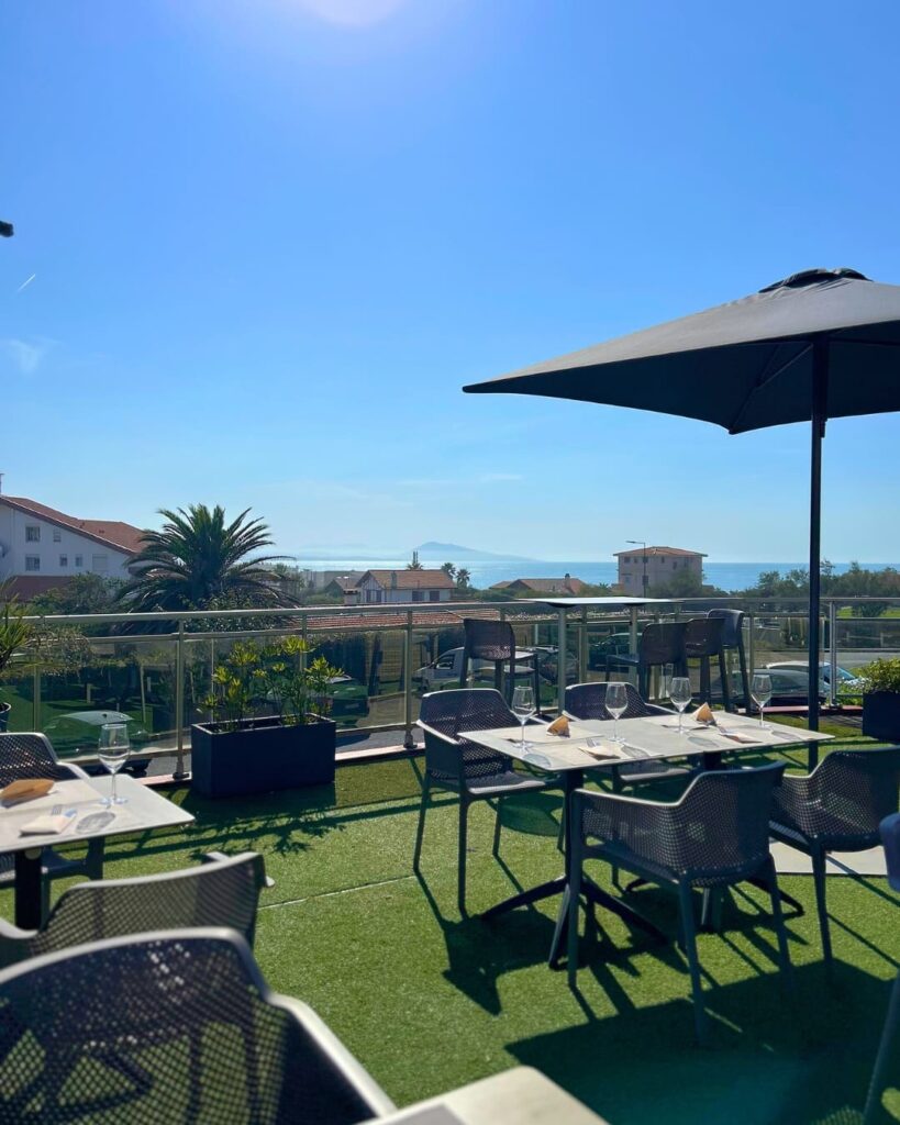 terrasse le ponton à biarritz