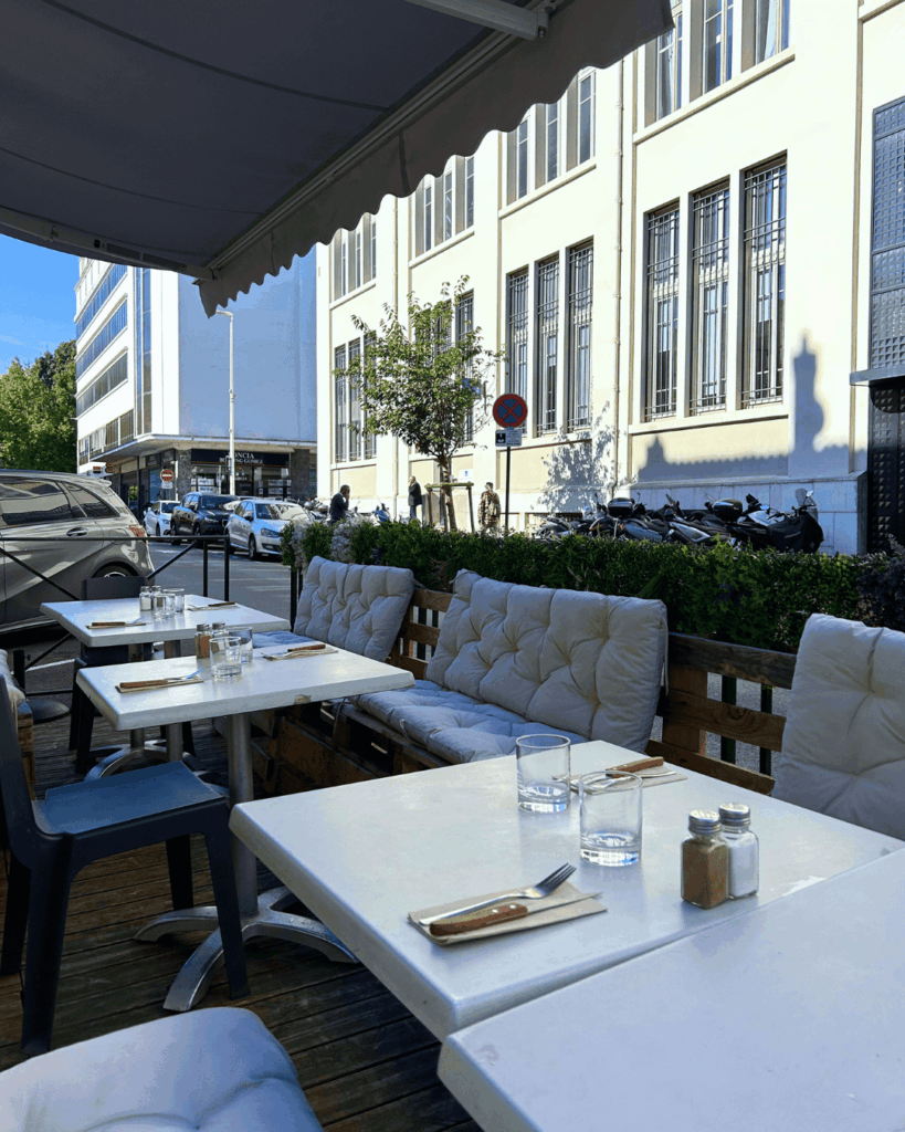 terrasse de woods à bayonne