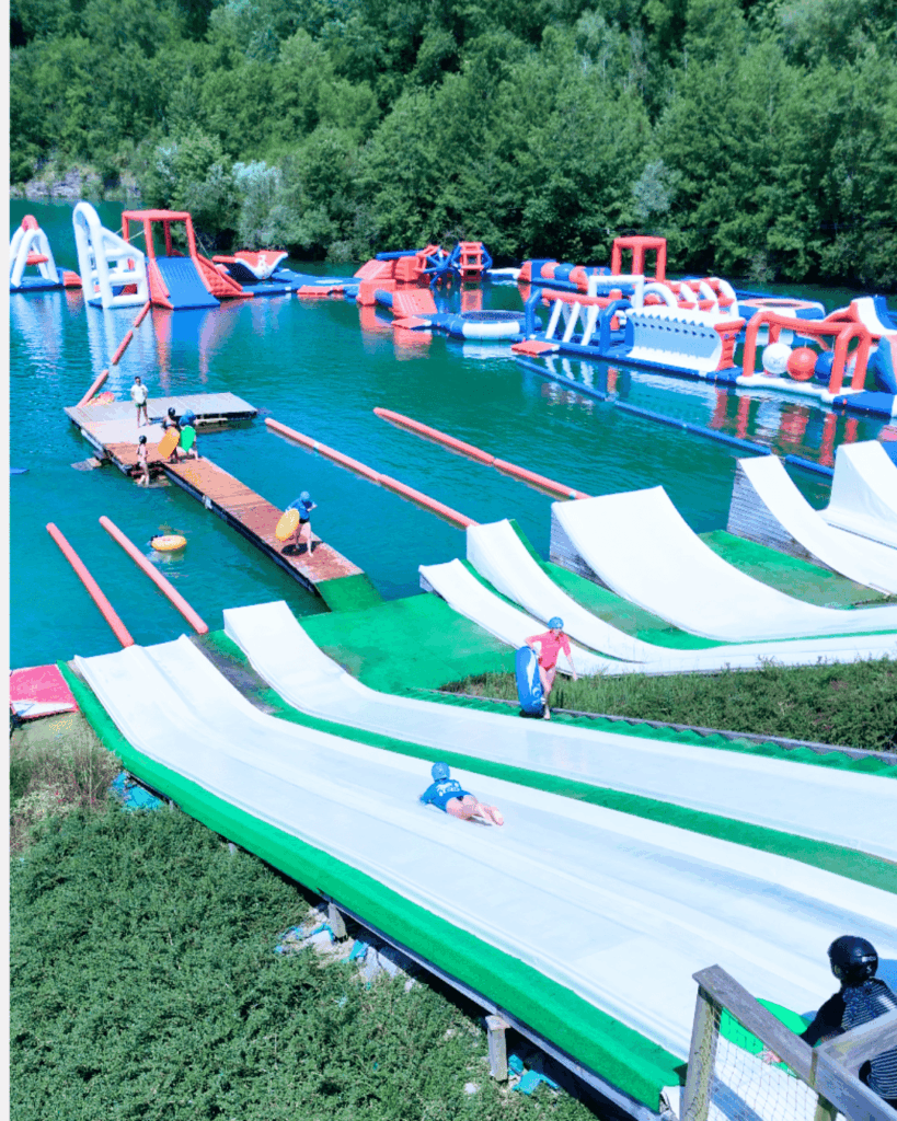 toboggans de base de pop à guiche