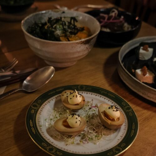 Assiettes à partager du Bar à vin Canons et Compagnie à Besançon