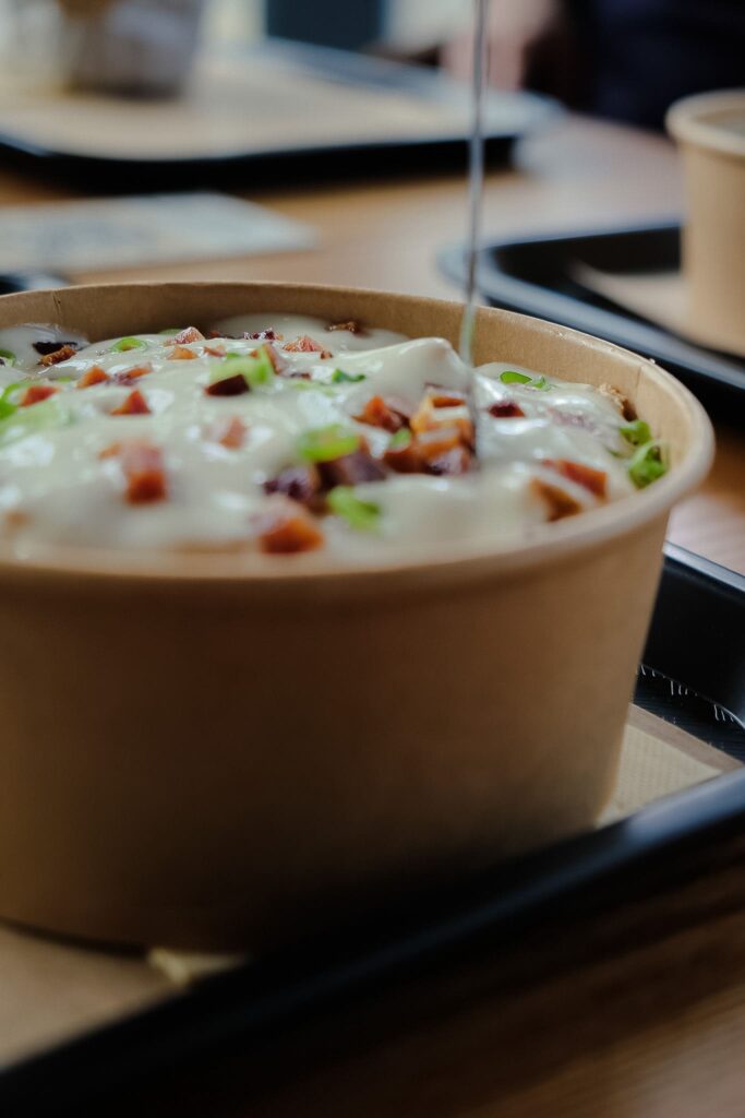 Frites à la cancoillottes du restaurant Les Epicuriens à Dole
