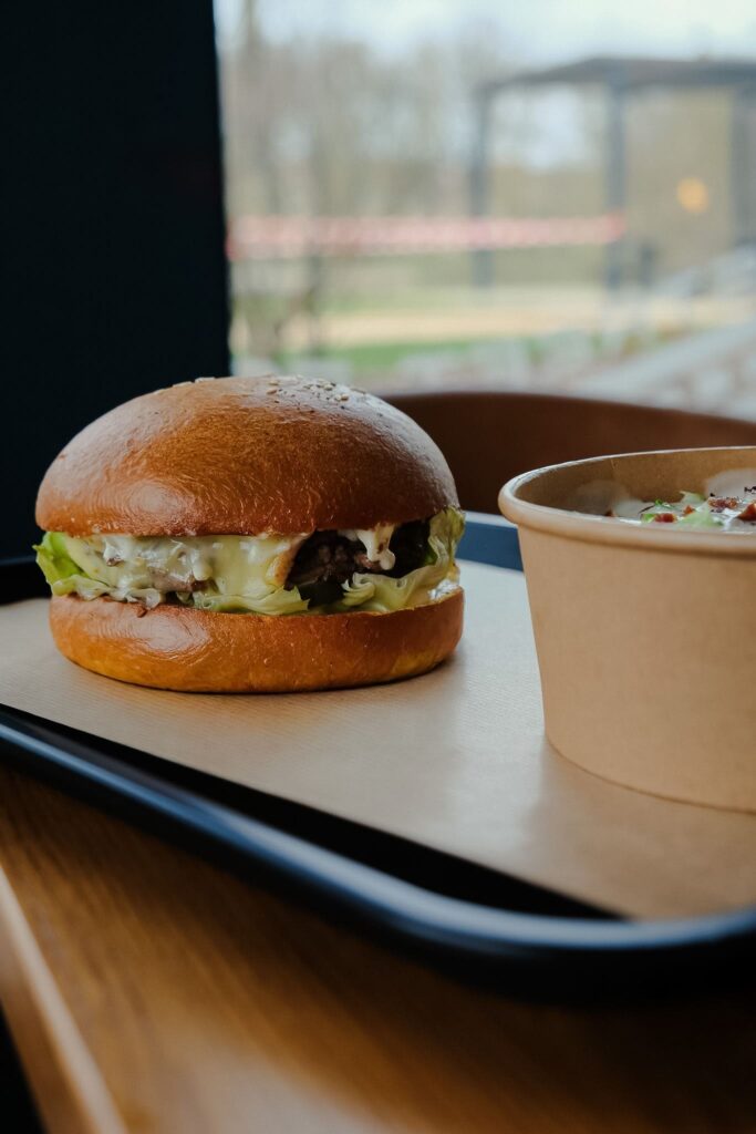 Burger du restaurant Les Epicuriens à Dole